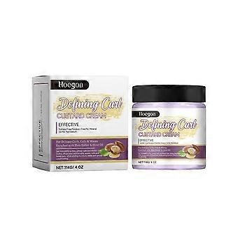 Non-Evaporating Curl Cream for Curly Hair  Moisturizing, Anti-Frizz, Volumizing Styling Cream with Shea & Olive Oil, Long-Lasting Hold