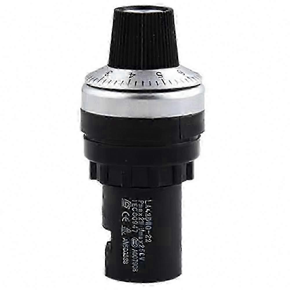 Variable Frequency Potentiometer 2Pcs, LA42DWQ 10K Ohm, Compatible with Frequency C Speed Regulation