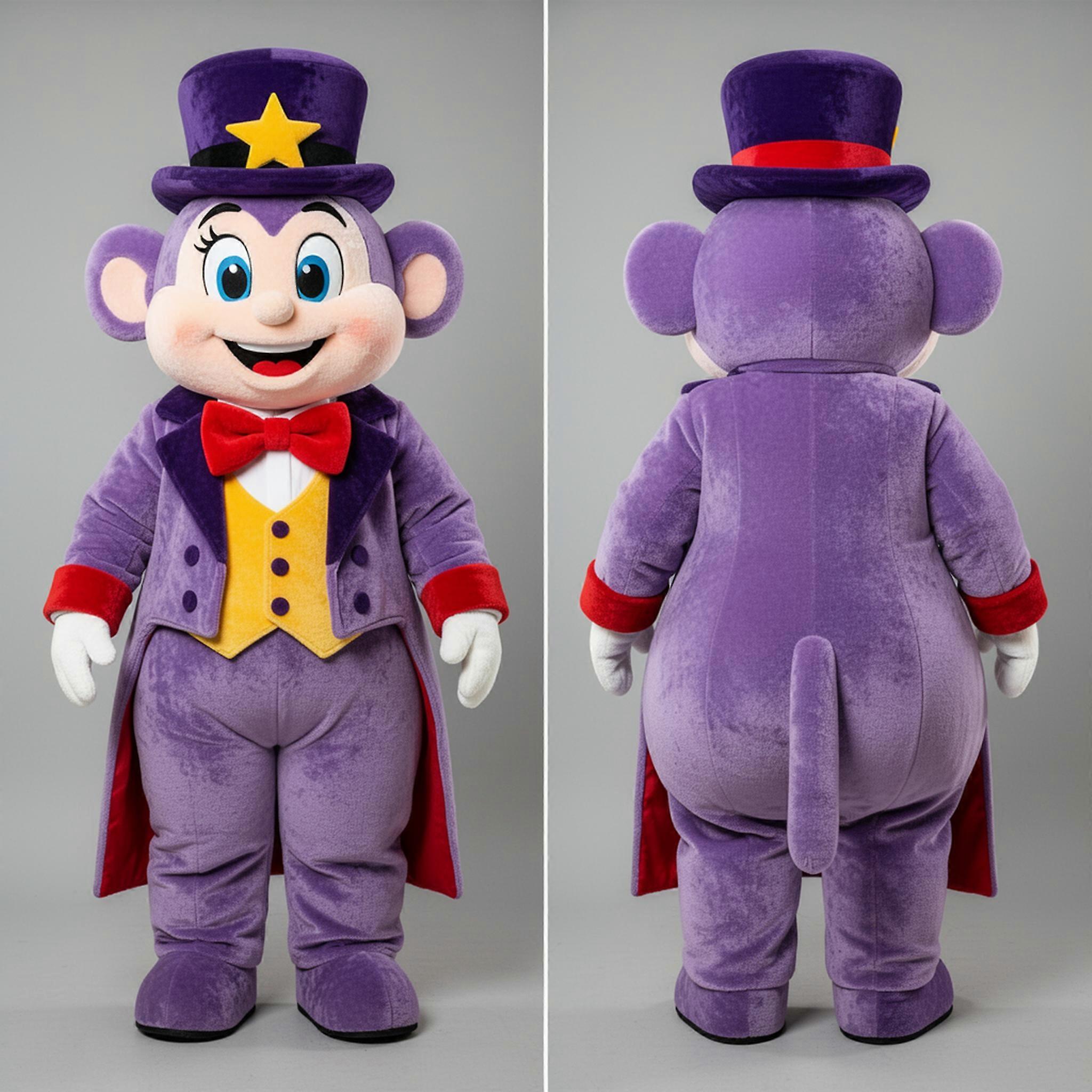 MASTICOT Lavender Velvety Ring Master Mascot
