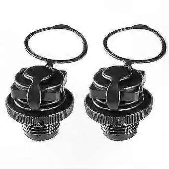 Inflatable Nozzle Replacement, One-Way Valve Adapter Cap, PVC, 22mm, 2-Pack, Compatible with Boats, Kayaks, Airbeds, Rafts