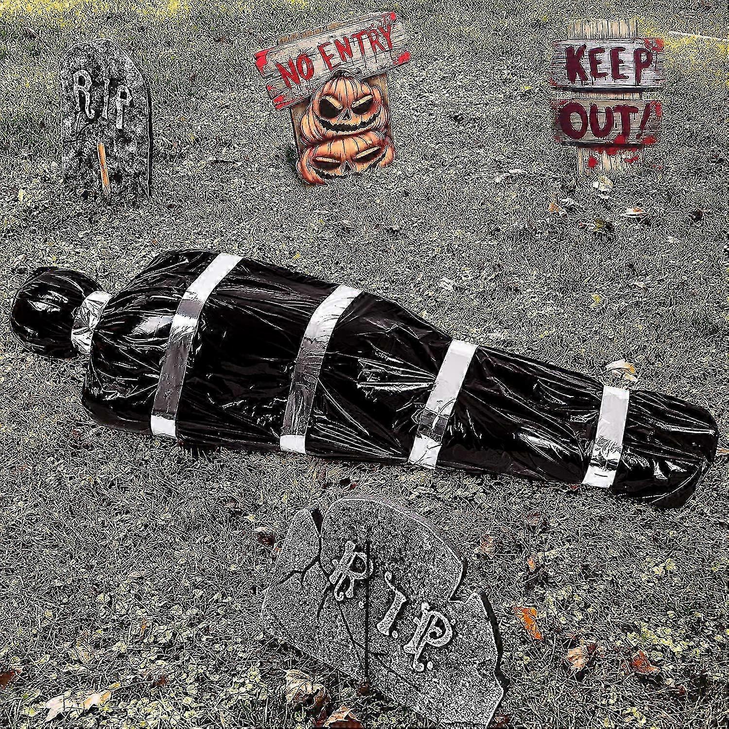 Horror-Inspired Inflatable Body Bag Set