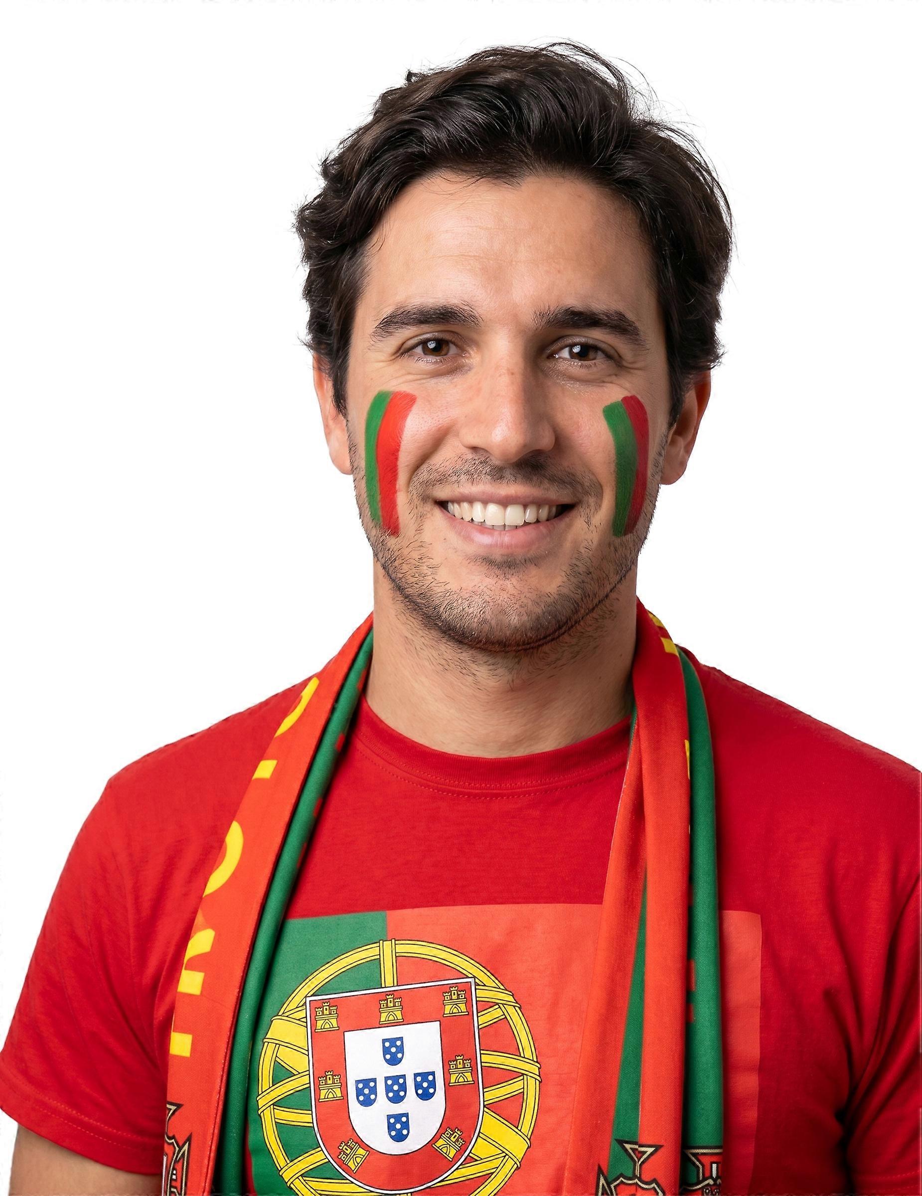 Portugal supporter makeup stick