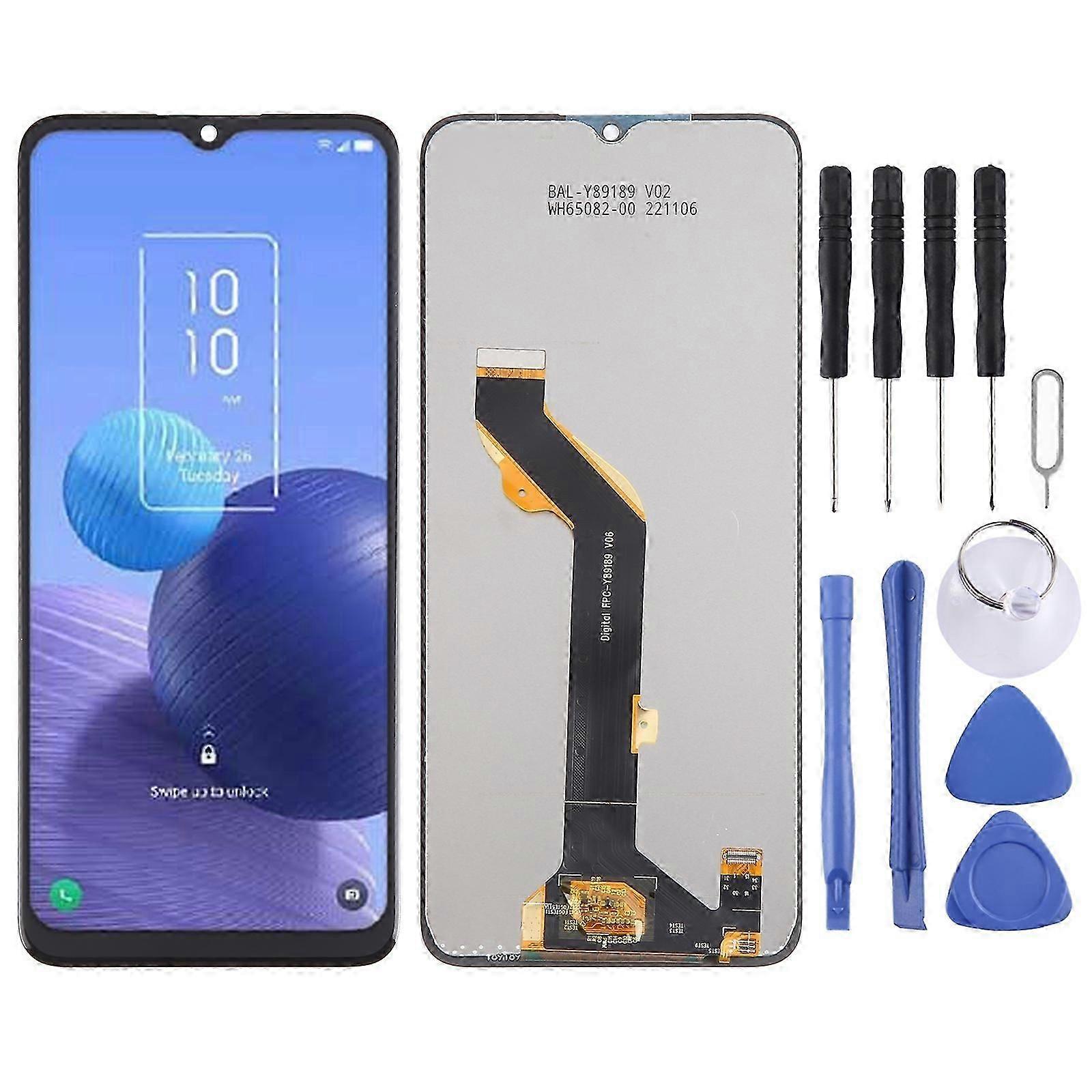 TCL 408 LCD Screen Replacement with Digitizer - Full Assembly