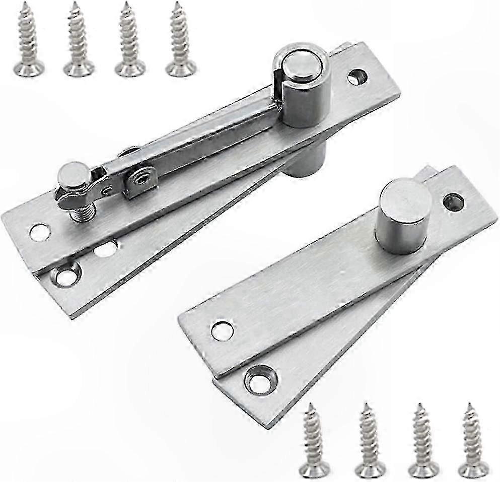 Silver Concealed Pivot Hinges for Doors