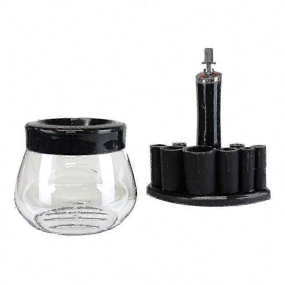 Make-up Brush Cleaner, Black - Cosmetics Brush Washing Tool