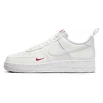 Nike Air Force 1 Low '07 Se White Red Mini Swoosh FZ7187-100