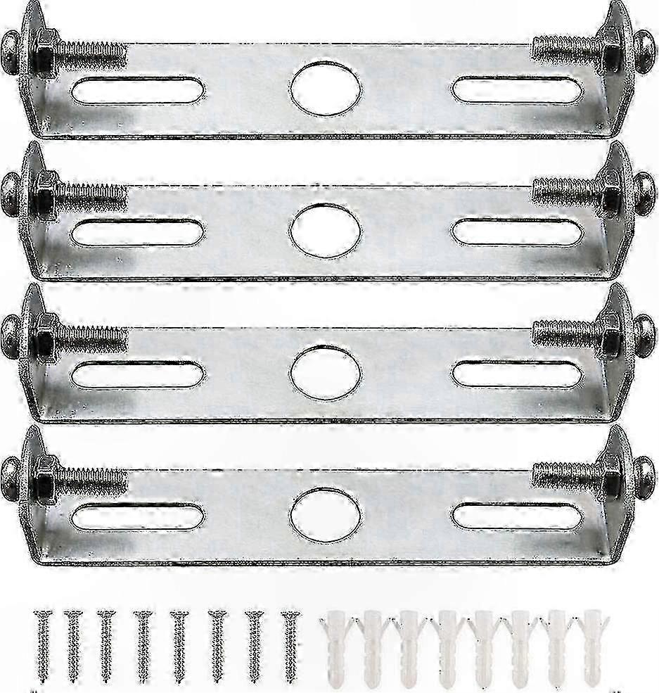 Earthed 90mm Metal Ceiling Plate Bracket