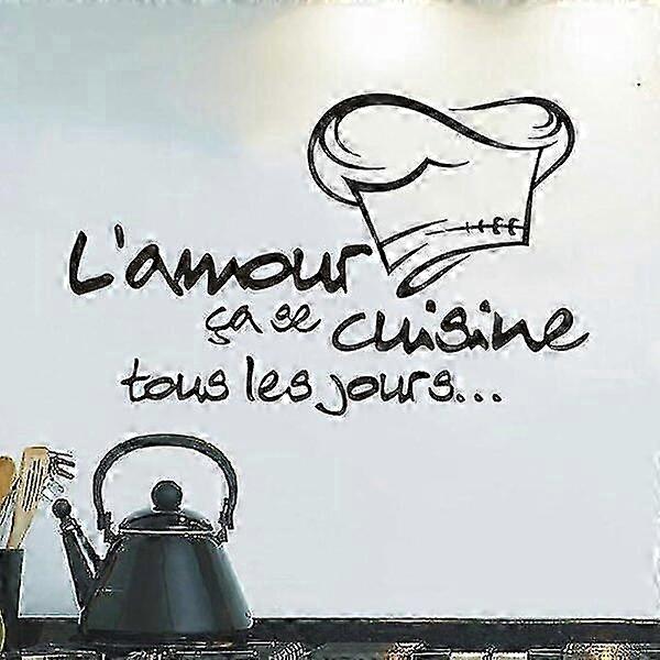 Vinyl Chef Wall Stickers Tear-Resistant