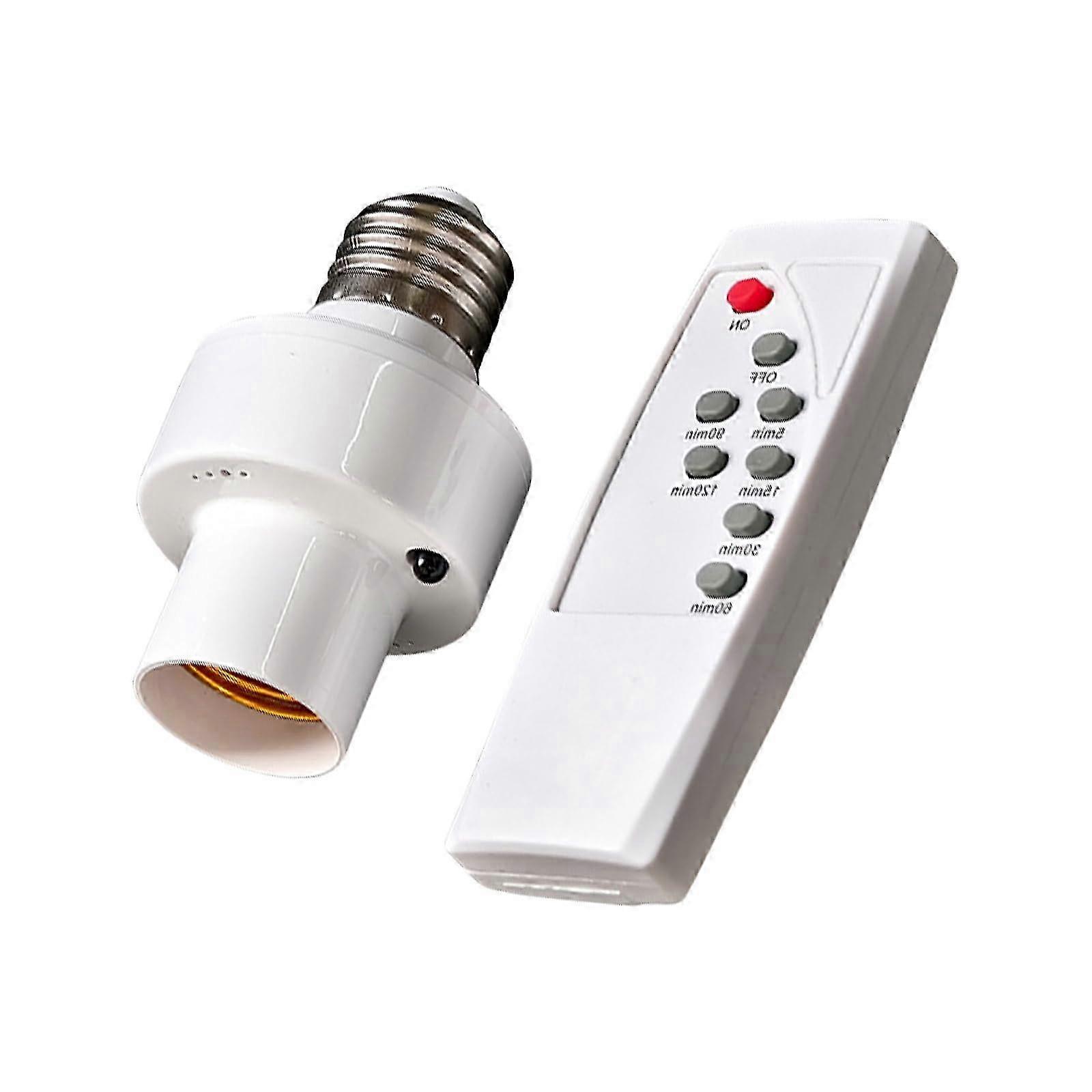 E27 Remote Socket With Daily Timer