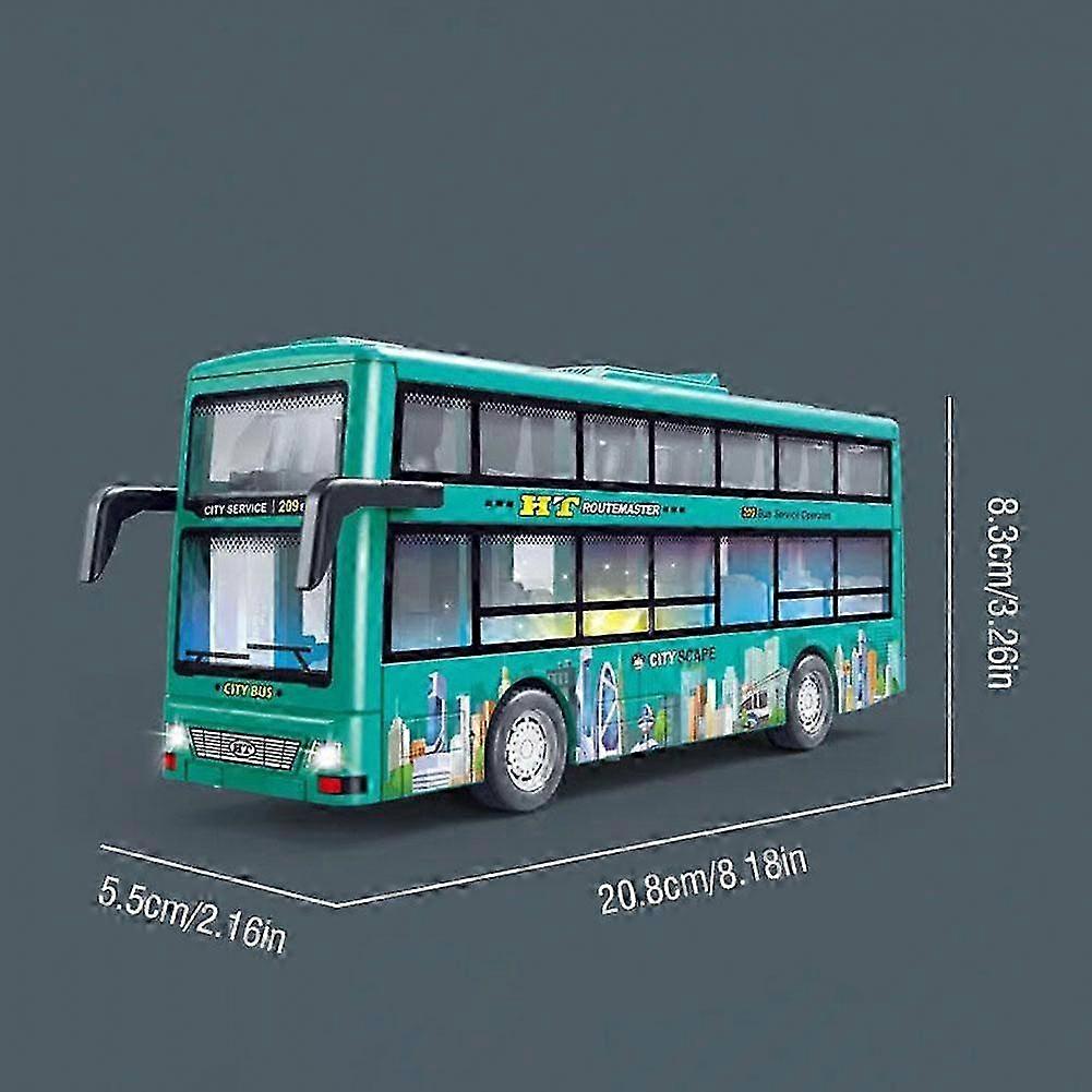 Double Decker Bus Toy With Sound Light