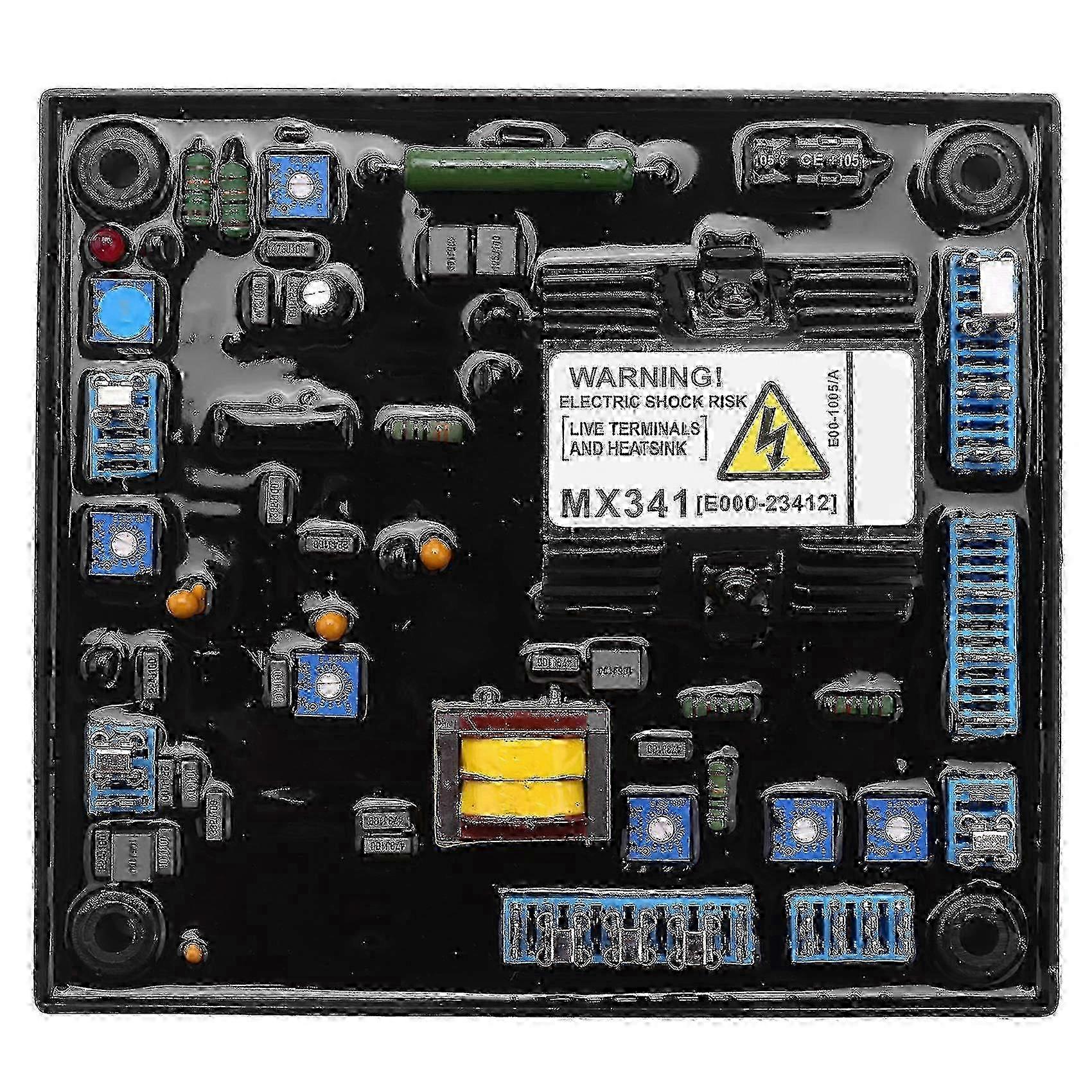AVR MX341 2 Phase Generator Voltage Regulator Black Model SZRH