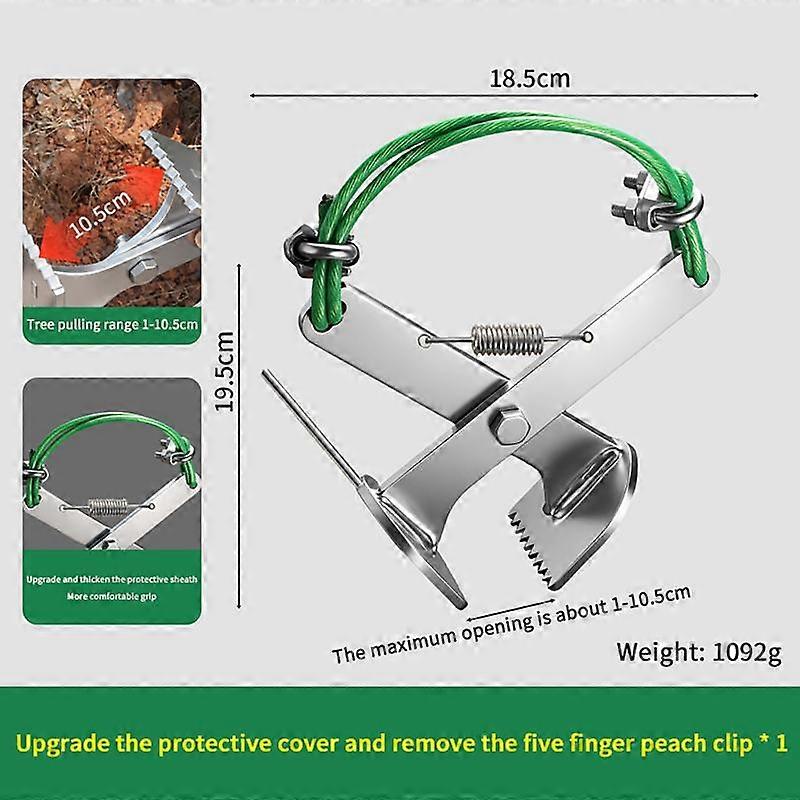Multipurpose Tree Root Puller Professional Grade Sapling Extractor Tool for Forestry Land Management Ground Clearing