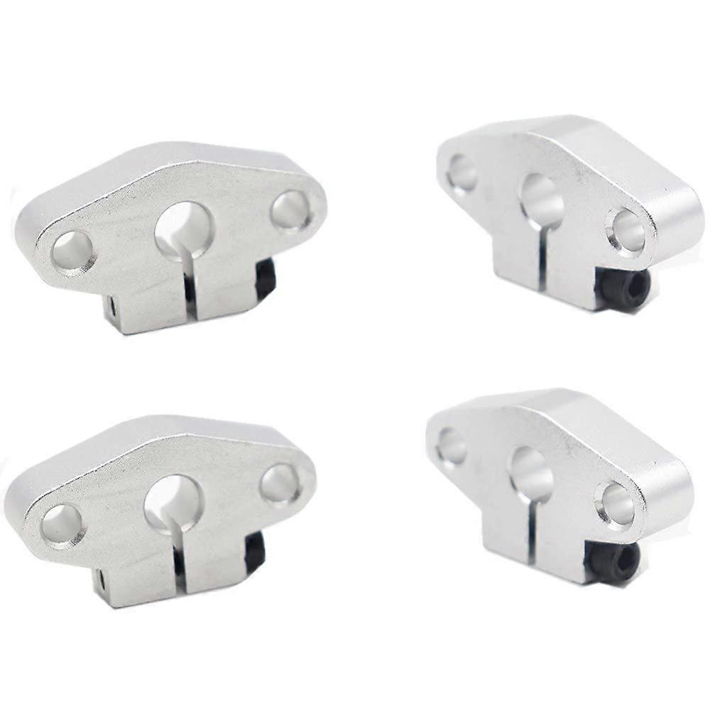 4pcs SHF8 8mm Linear Shaft Support Set for CNC Router XYZ Table, Precise Stable Mounting