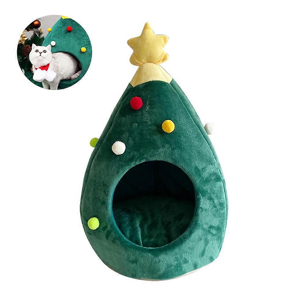 Portable Foldable Cat Igloo Bed for Small Cats