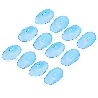 Silikon-Ohrenschutz für Haarfärbemittel, 36 Stück, Himmelblau