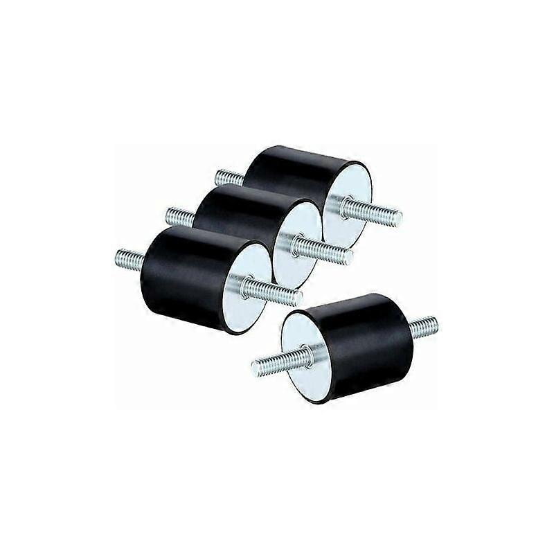 Cylindrical Rubber Vibration Isolation Mounts for Lateral Force Applications