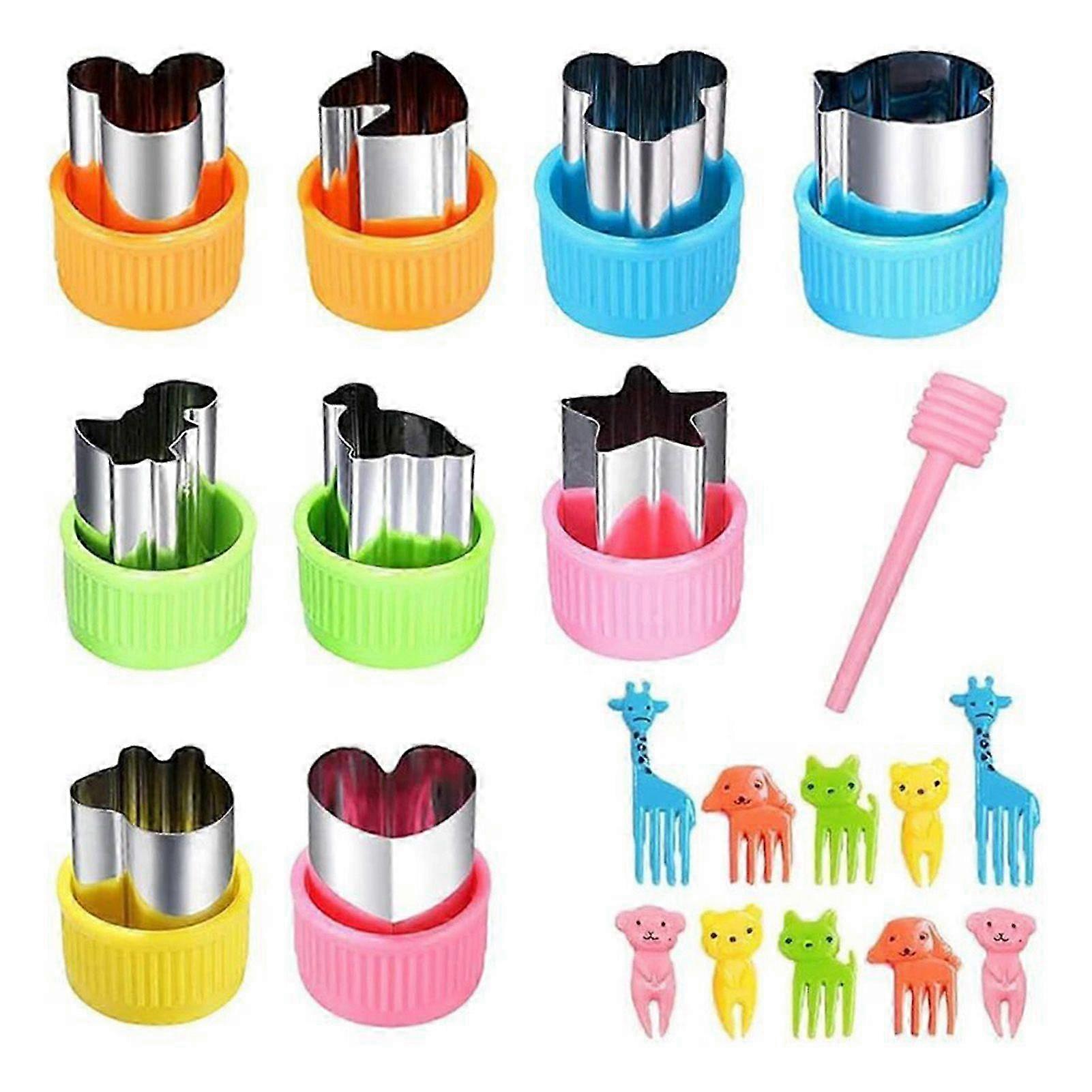 Stainless Steel Mini Fruit Cookie Cutters