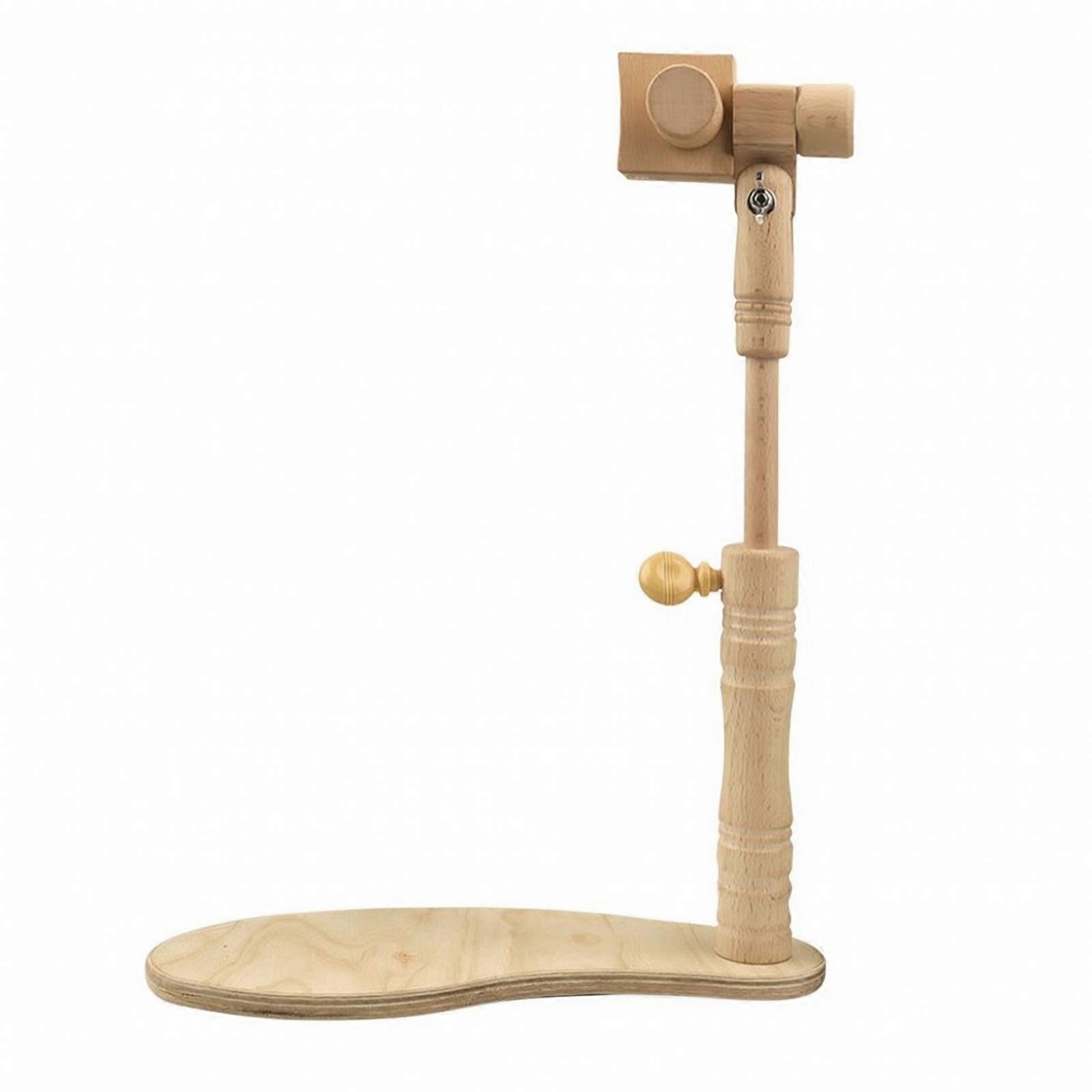 Height-Adjustable Needlework Stand Sturdy Tabletop Embroidery Stand Compact