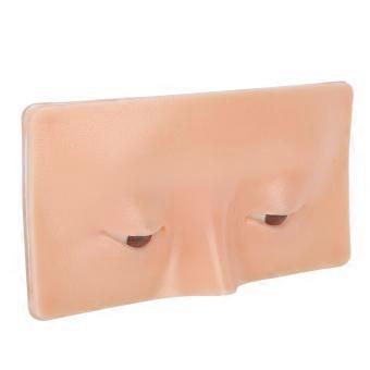 Makeup Practice Board Eyebrows Stick Eyelash Professional Fake Practice Skin Mask for Beginner