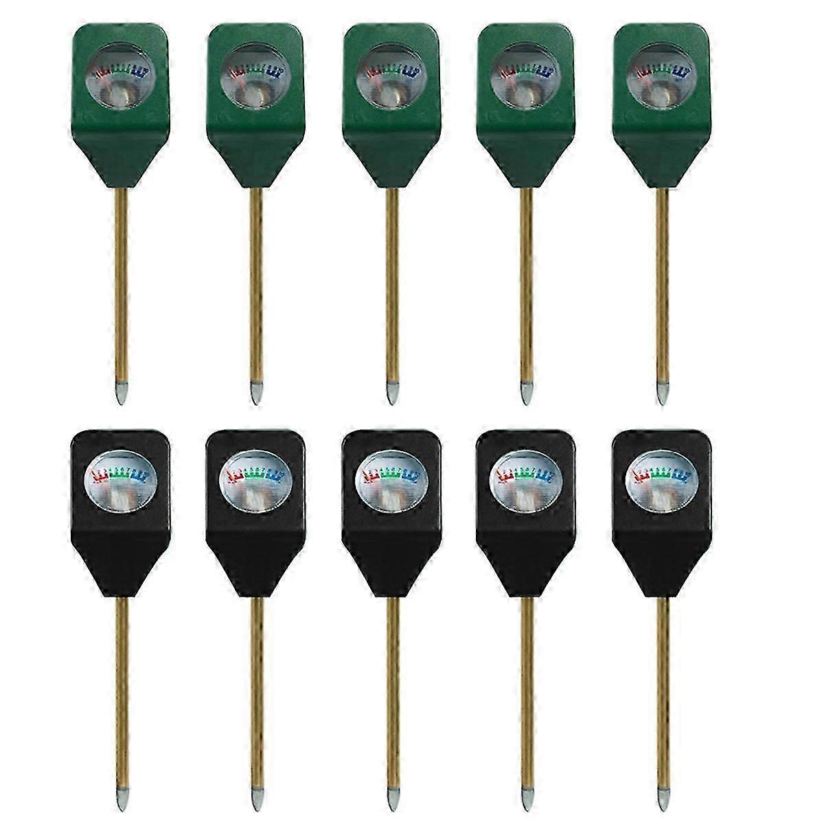10pcs Soil Moisture Meter ABS Metal