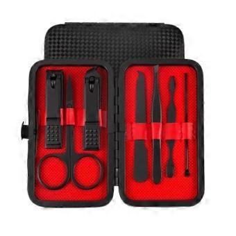 718pcs Stainless Steel Manicure Set with Leather Case, Nail Clipper Kit for Travel and Pedicure-spai