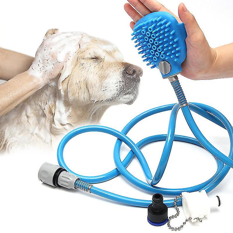 Pet Bath Head Tool Comfortable Massager Shower Head Tool Cleaning Washing Sprayer