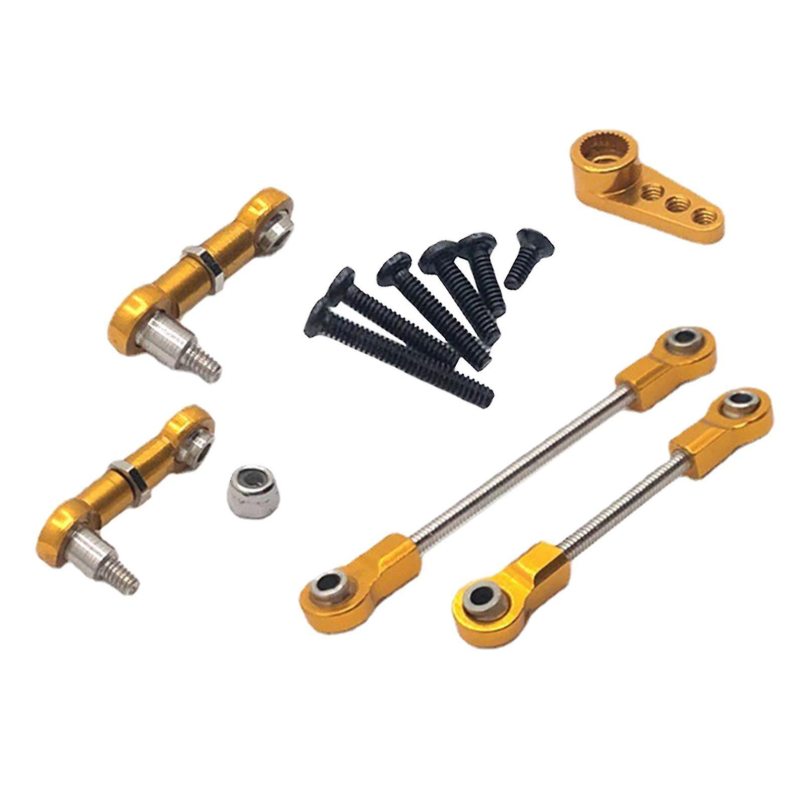 1:28 Scale Steering Rod Spare Parts For Wltoys K989 K999 Hobby Parts Replacement Blue