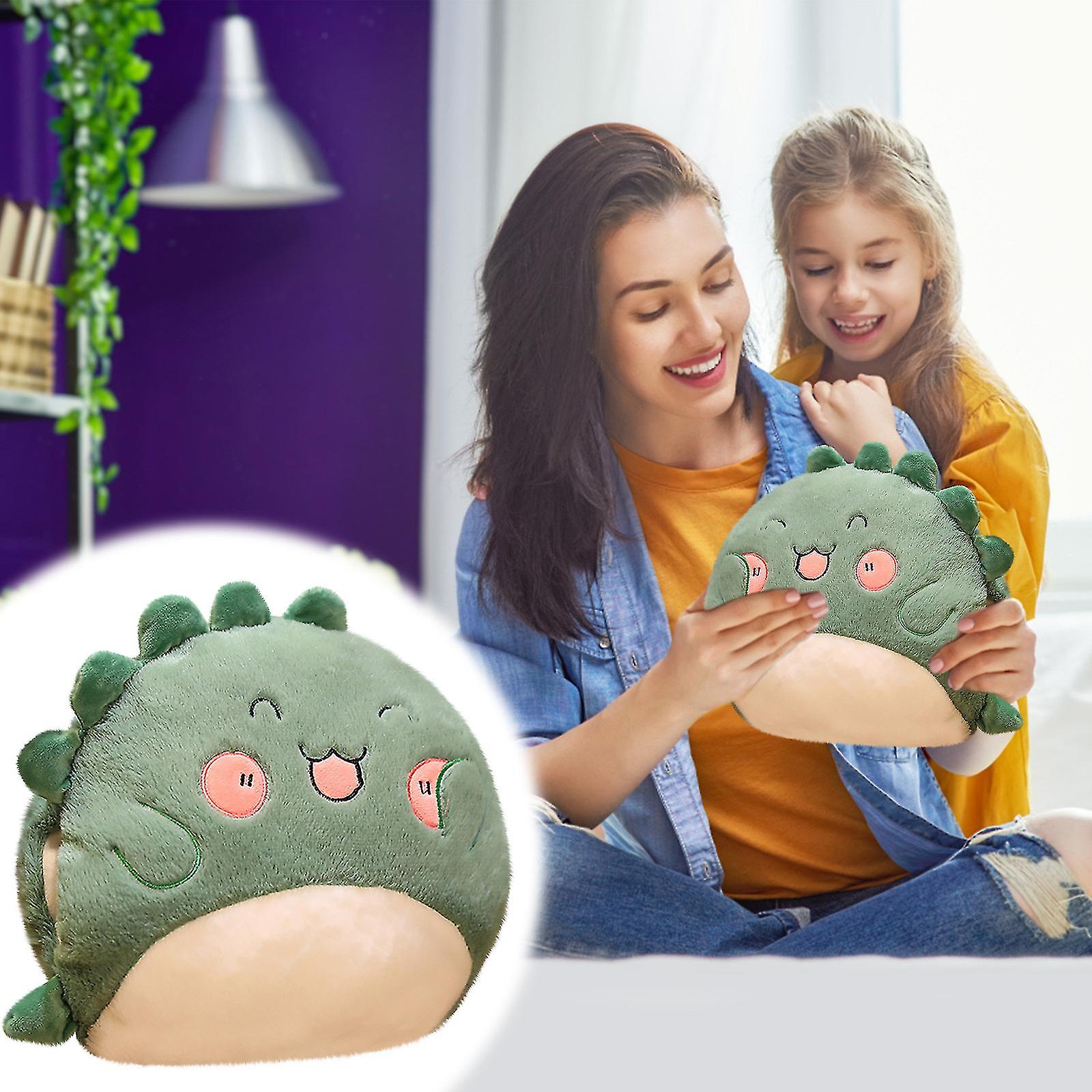 Cute Plush Animal Toy Warm Hand Cover Pillow Waist Pillow Home Decoration
