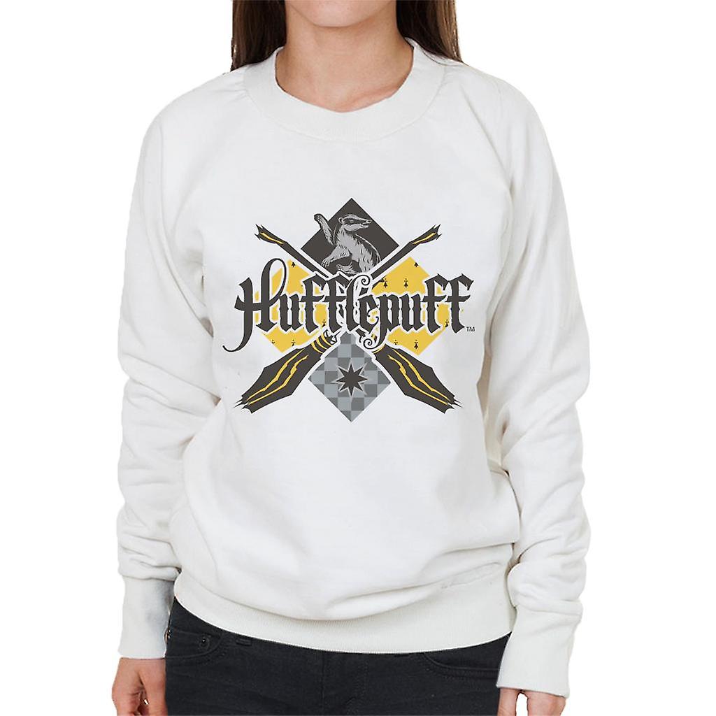 Harry Potter Hufflepuff Quidditch Crest Women's Sweatshirt