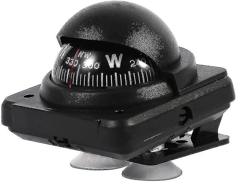 Portable Car Compass, Multi-function Outdoor Dash Compass Car Dashboard Compass