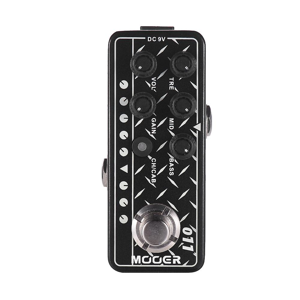 Mooer 011 Cali-dual Guitar Effect Pedal Digital Preamp Guitar Effect Pedal True Bypass 3-band Eq Guitarra Electrica Effector