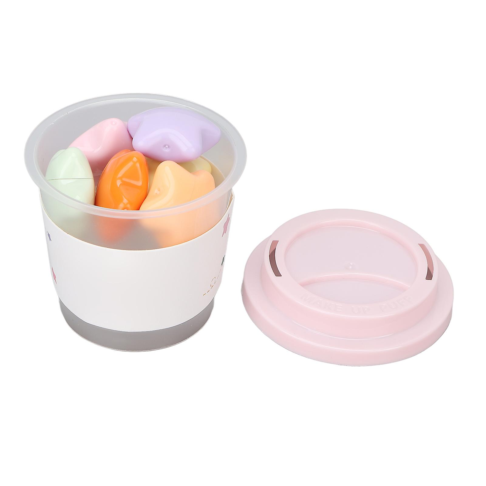 6Pcs Lipstick Mini Matte Moisturizing Long Lasting Non Stick Star Shape Portable 1g