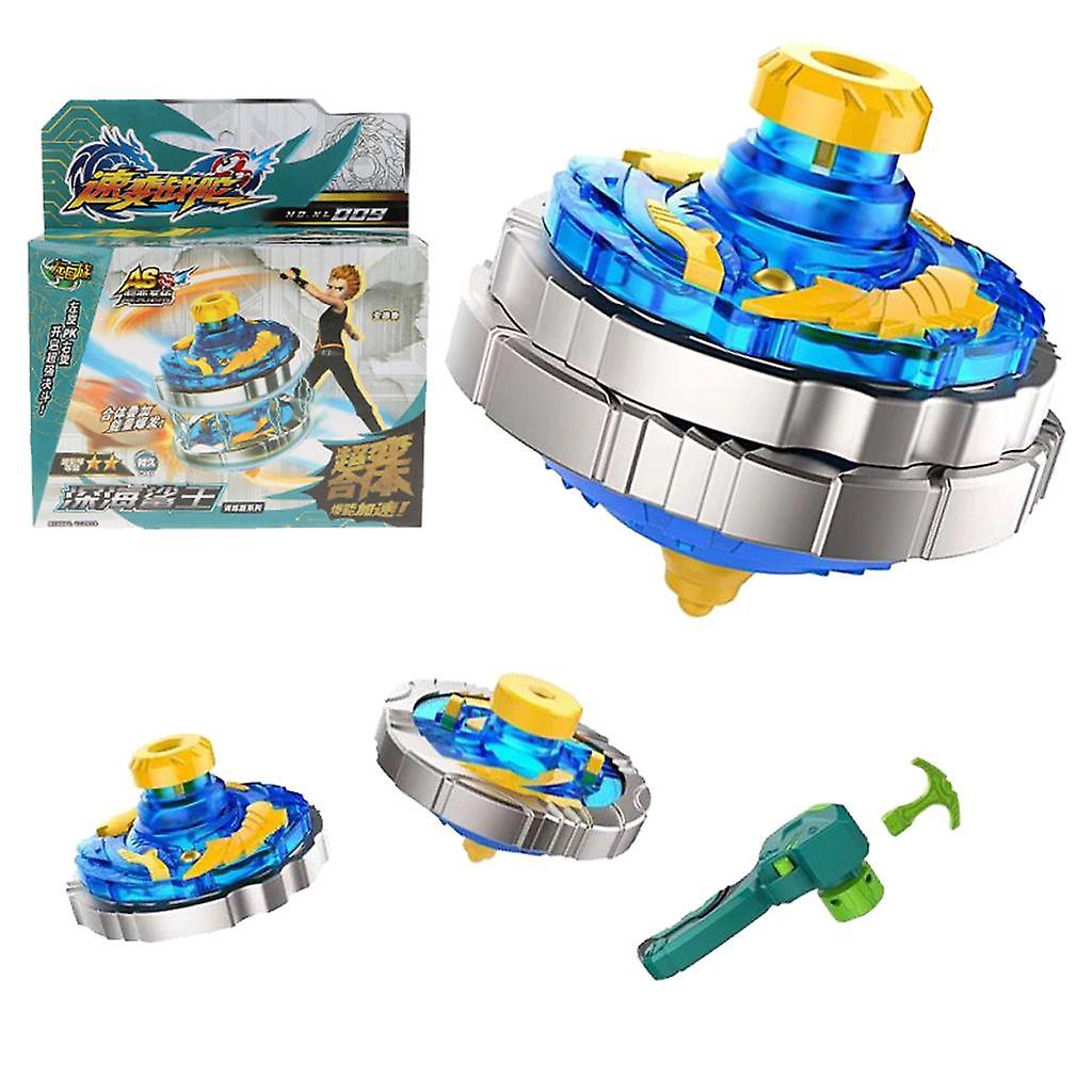 High Performance Battling Top with Launcher Toy Set Gift Deepwater Shark
