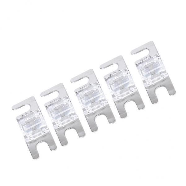 4x5 Pieces Mini ANL Bolt Fork Fuse Kit Car Audio Circuit Breaker 80A