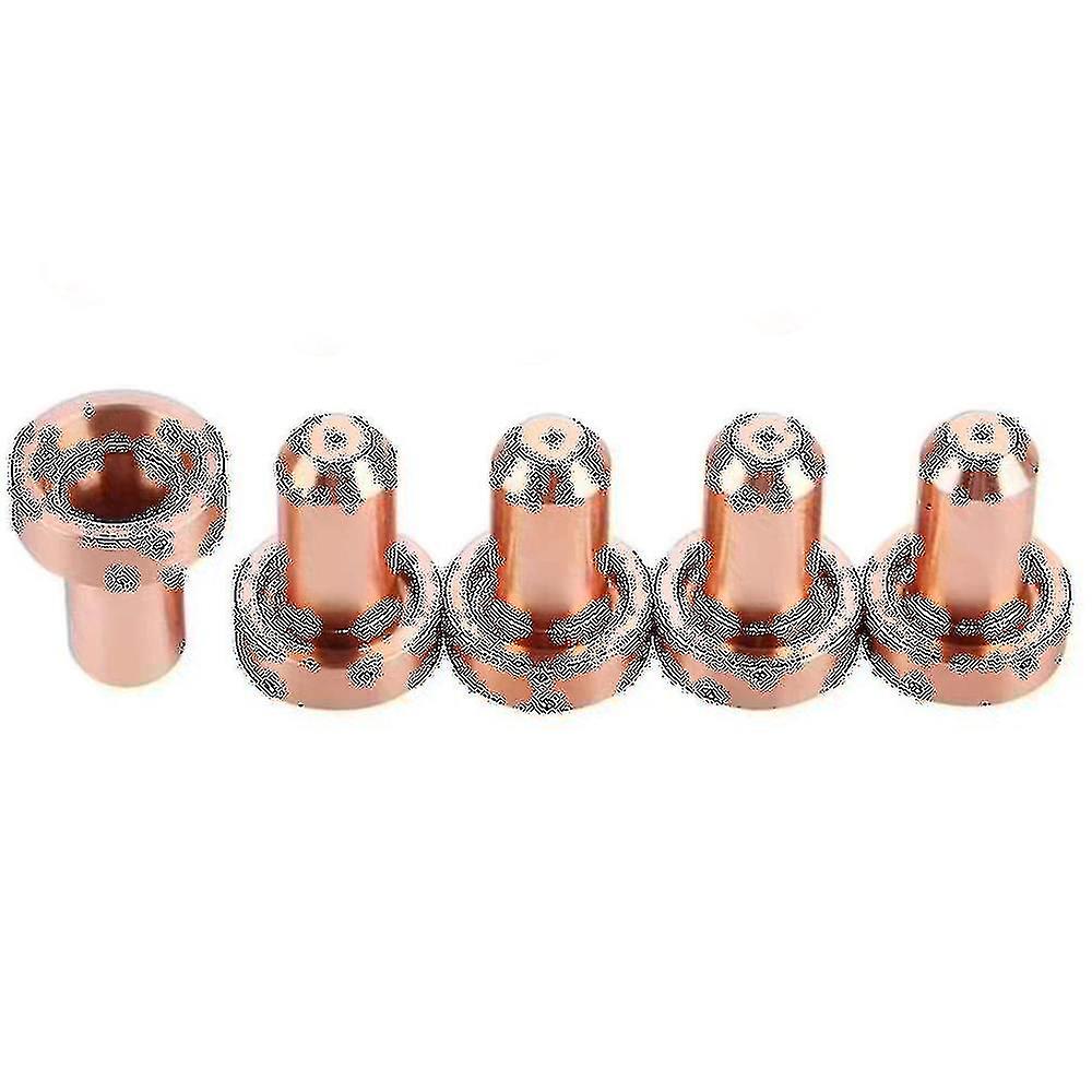 5pcs 9-8215 Plasma Cutter Torch Electrode 9-8210 Nozzle Replacement Tool Set Qinhai