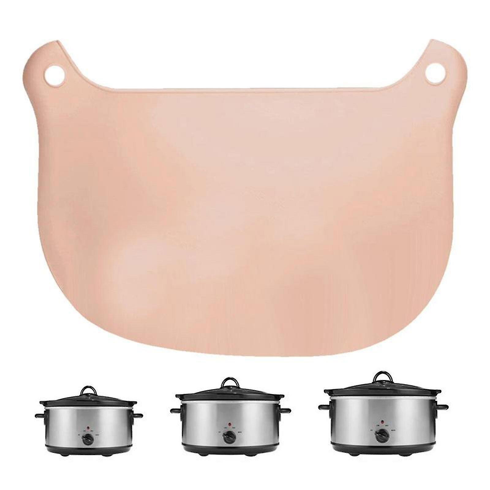 Silicone Slow Cooker Liner Compatible With Slow Cooker Crockpot, Bpa Free Insert Liners For Oval Or Round Pot, Reusable & Leakproof Silicone Divider