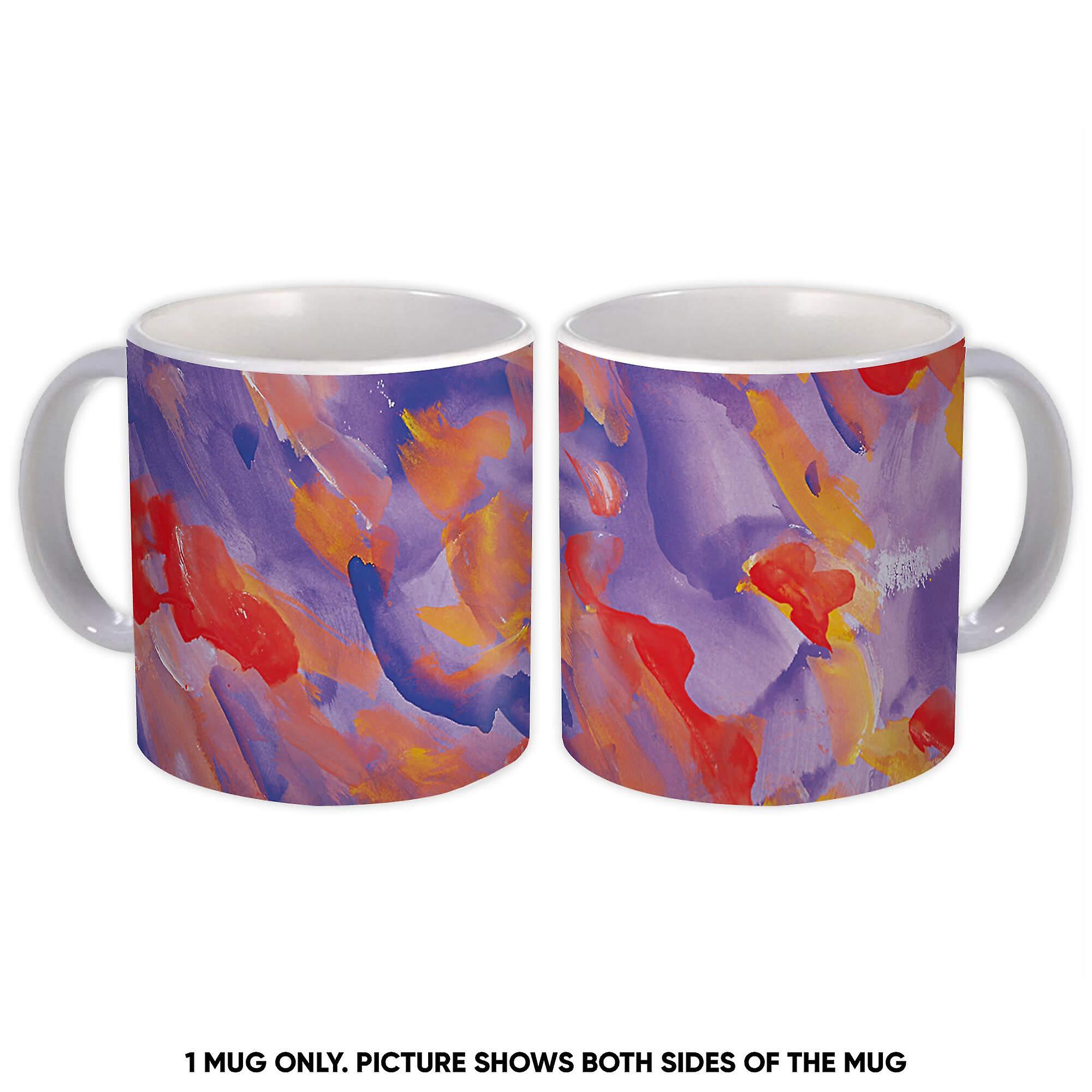 Gift Mug: Painting Paint Smears Abstract