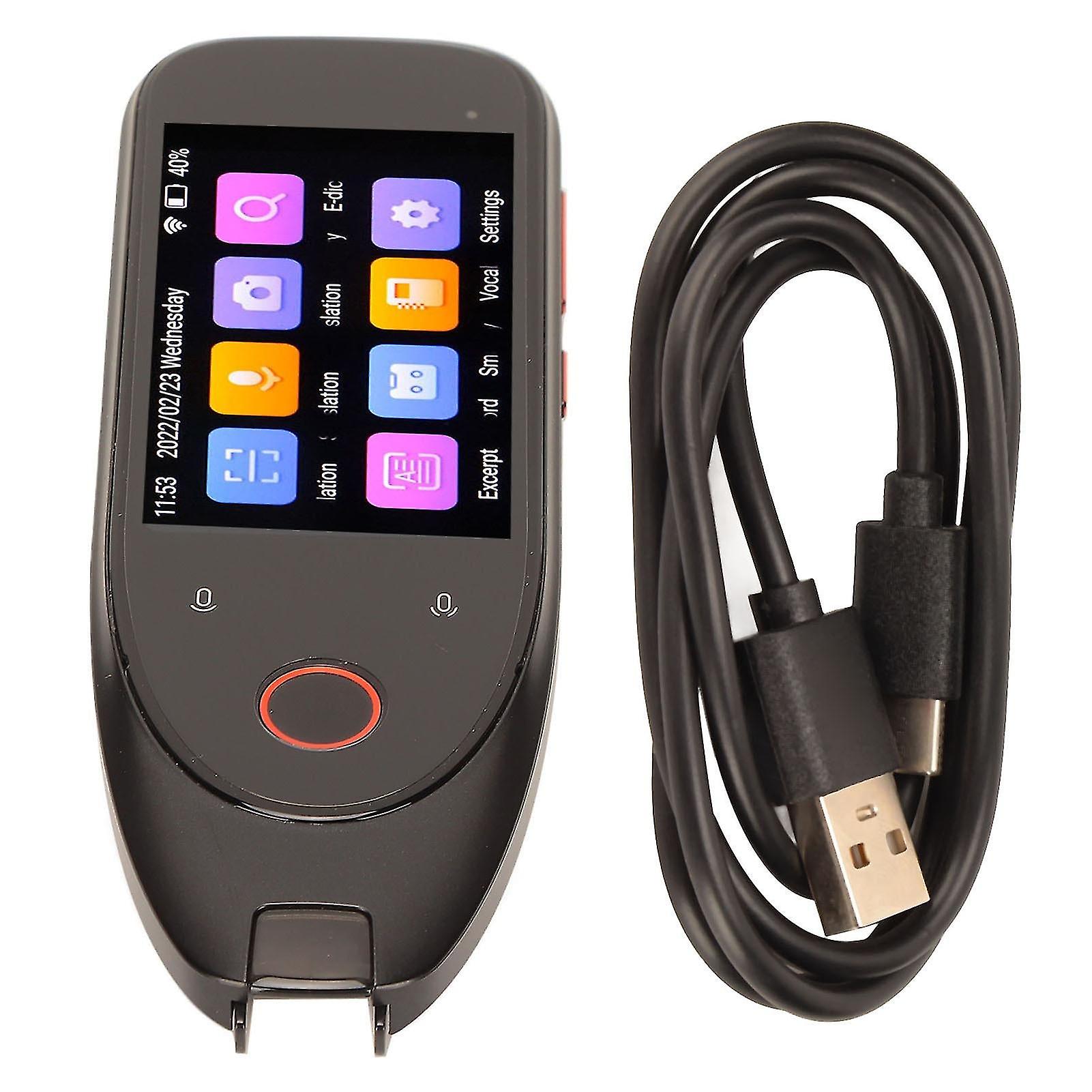 Translation Pen Touch Screen Portable Scanning 112 Language Reading Translator For Voice Text Photo