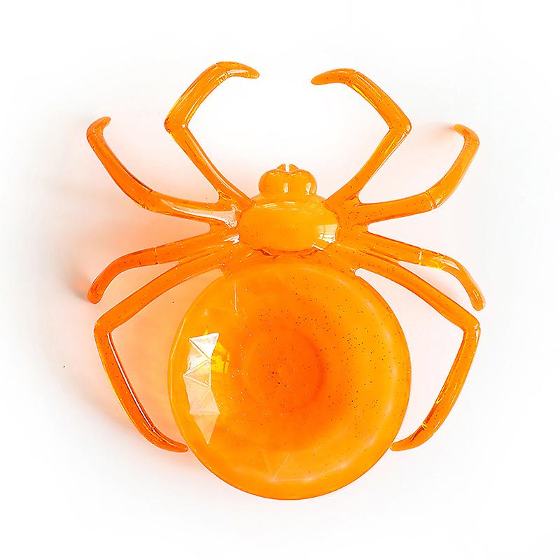 New Halloween Spider Shaped Bowl Fruit Plate Candy Biscuit Package Basket Bowl