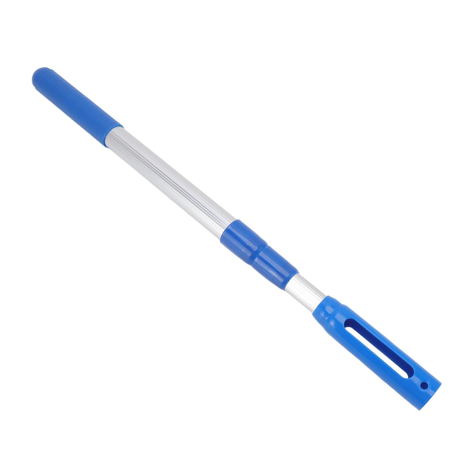 3-Section Aluminum Telescopic Pool Pole, Detachable Pool Cleaning Accessory