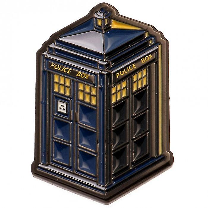 Doctor Who Enamel Tardis Badge