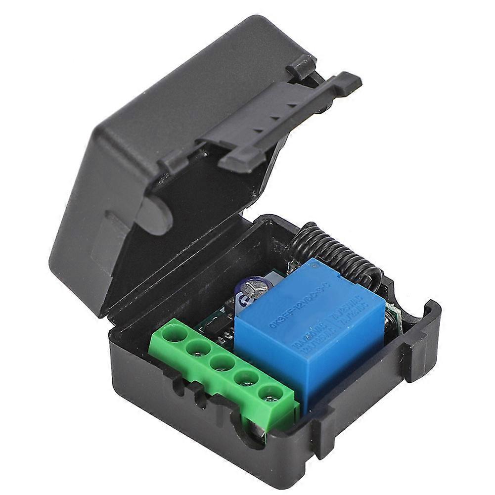 12V Universal Wireless Remote Control Switch Replacement Automatic Self Locking Relay