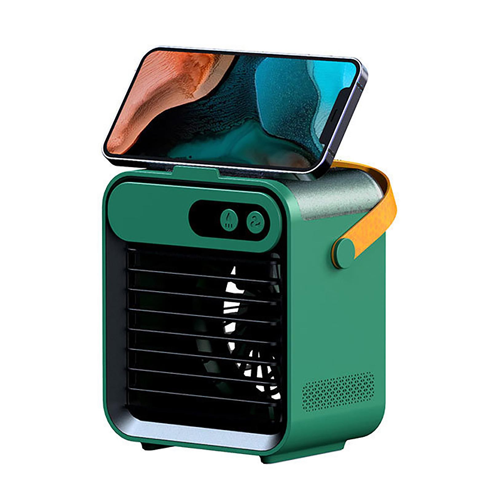Portable Air Cooler Desktop Super Quiet Mini Air Conditioner Ice Air Cooler Fan for Home Office Room