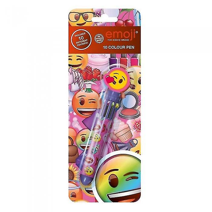 Emoji kleurstiften set (10 stuks)