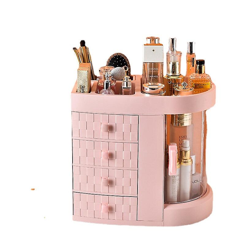 Acrylic Drawer Cosmetic Storage Box With Dressing Table Skin Care Products Rack