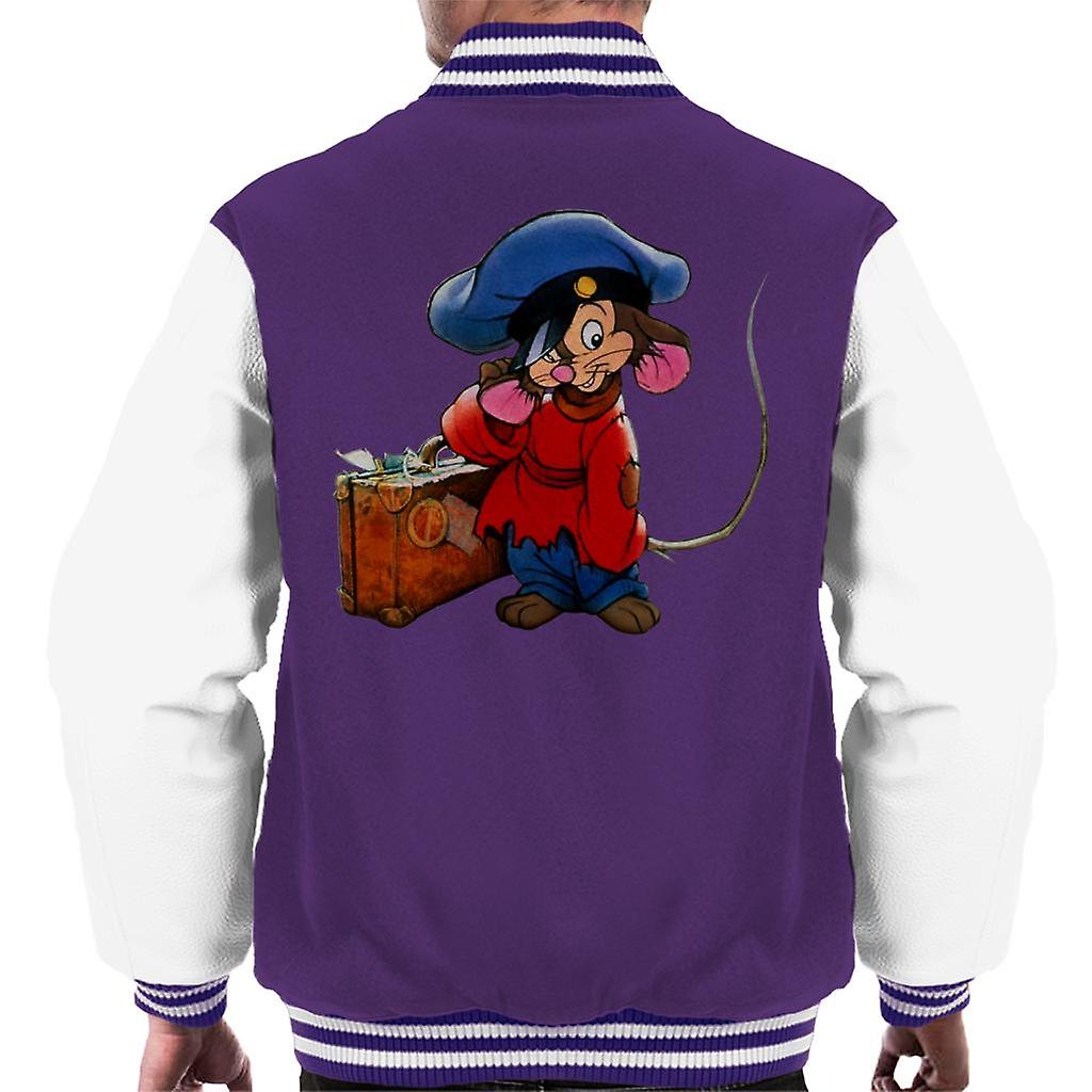 An American Tail Fievel Mousekewitz And Suitcase Men's Varsity Jacket