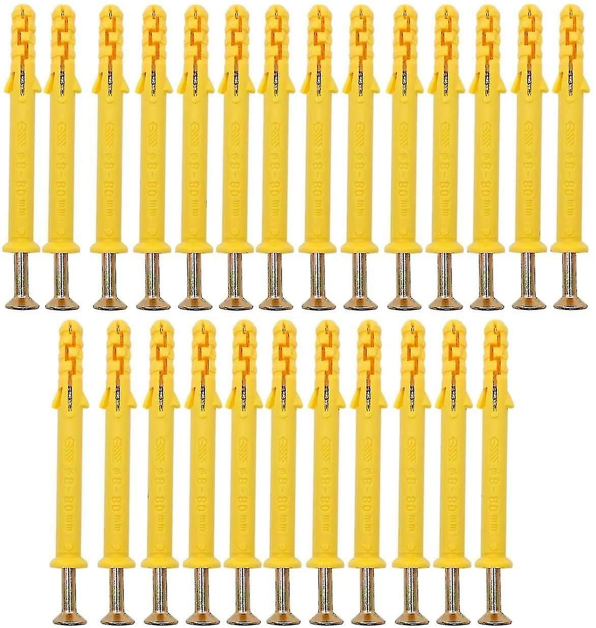 25 High Strength Box Screws with M8*80 Dowels