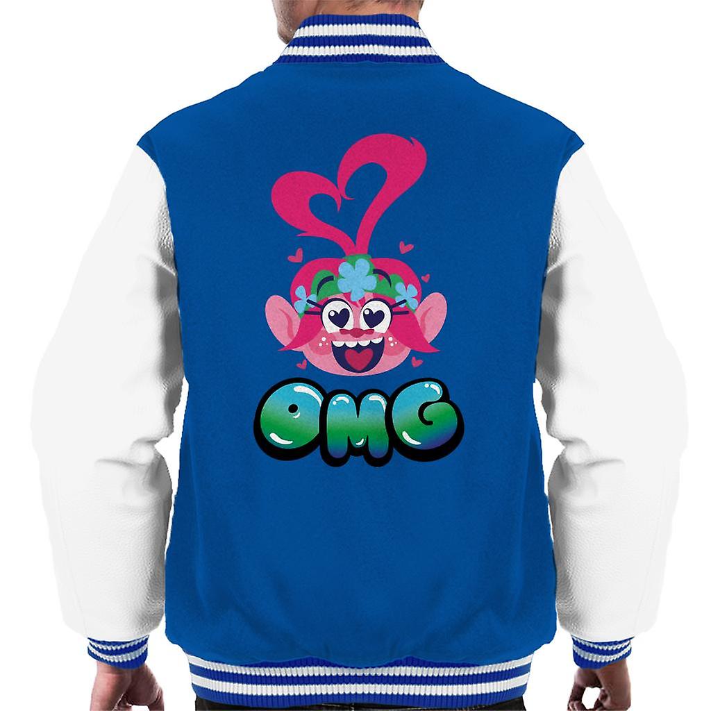 Trolls Queen Poppy Omg Men's Varsity Jacket