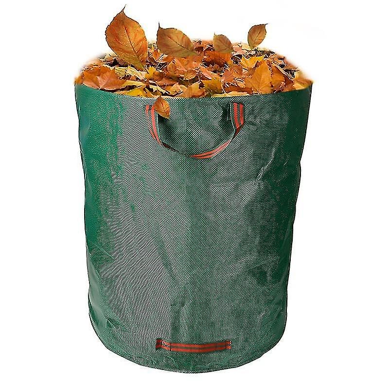 Garden Waste Bags with Handle - 260 Liter Large Capacity Double Base - UV Stabilized and Waterproof