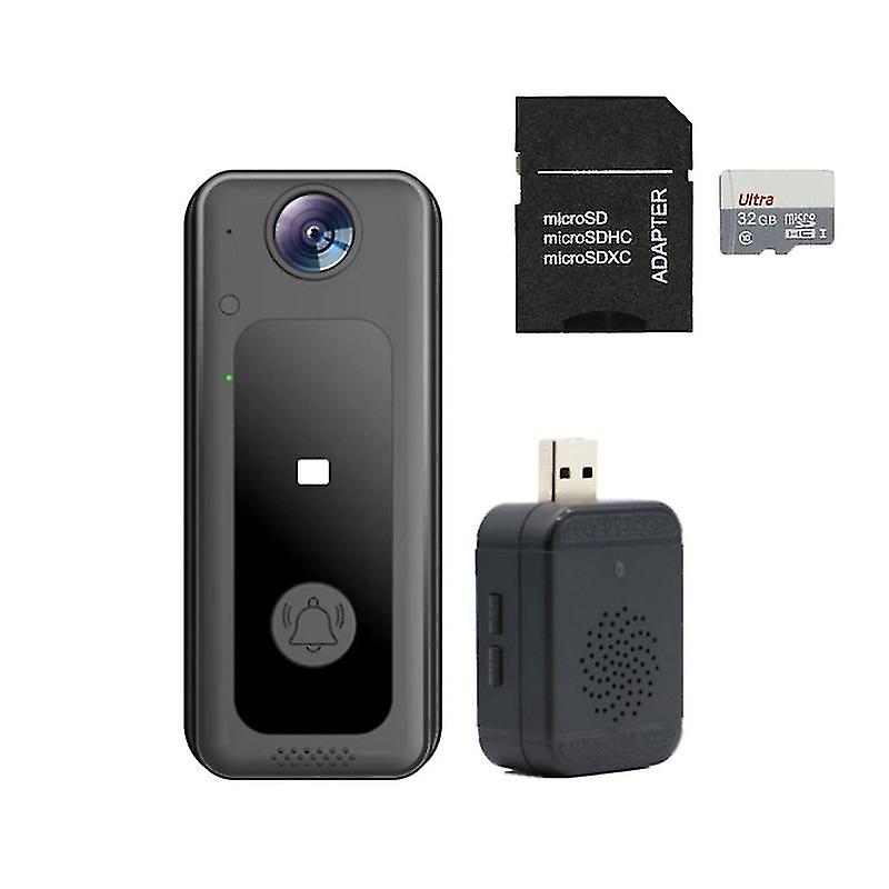 Kerui Video Intercom Doorbell Smart Wireless HD Video Doorbell Application Remote Control & 32g Memo